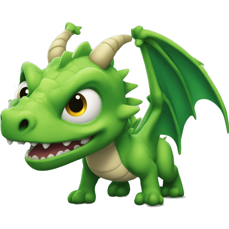 dragón fueria nocturna de la película como entrenar a tu dragón , adorable y con ojos verdes  emoji