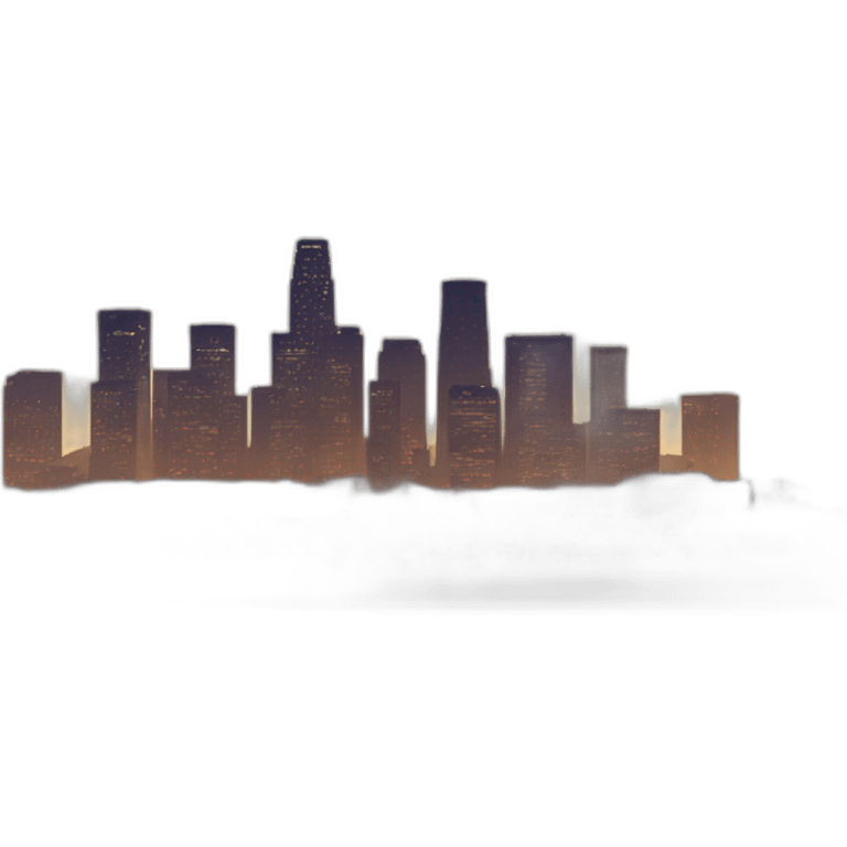 Los Angeles skyline emoji