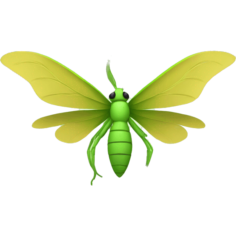 Money with insectoid wings emoji