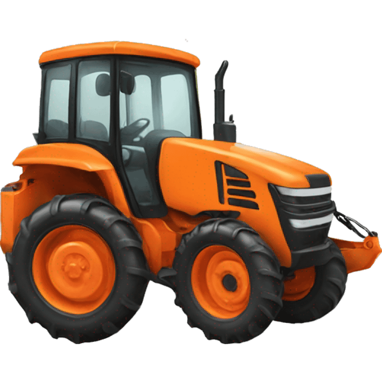 Orange Tractor emoji