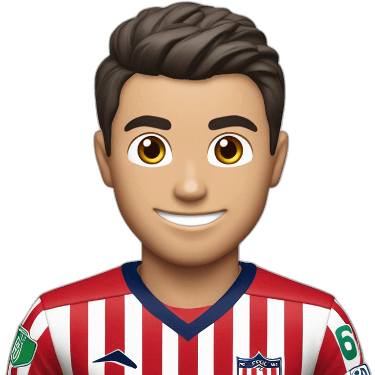 Quiero a cristiano ronaldo con camiseta de las chivas del Guadalajara emoji