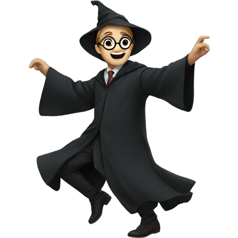 Harry Potter dancing emoji