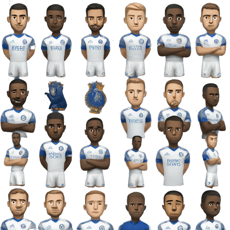 Leicester city emoji