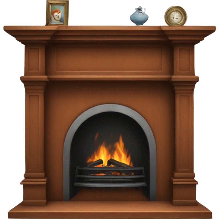 fireplace mantle emoji