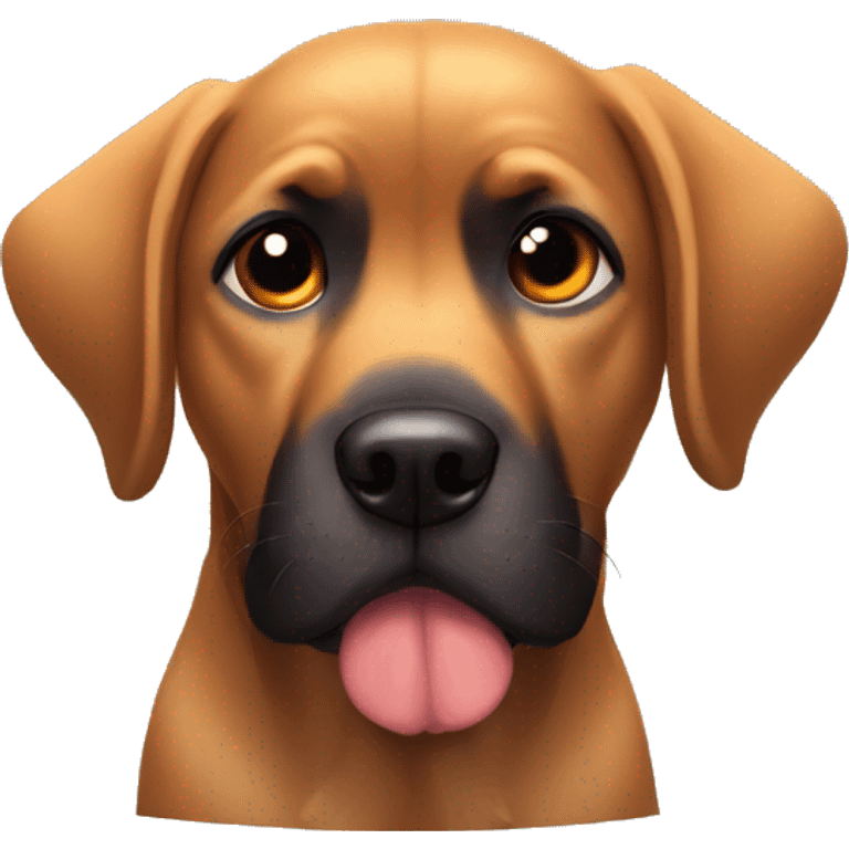 black dog, big jowls, sad puppy eyes, wings, winged dog, angel wings,red collar emoji