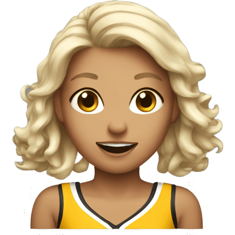 cheerleader  emoji