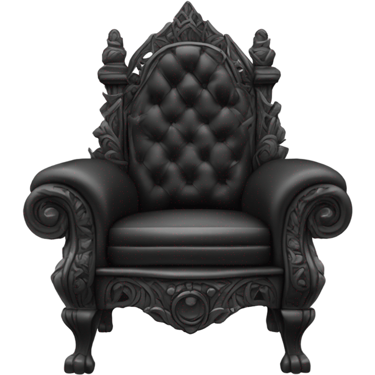 Black throne emoji