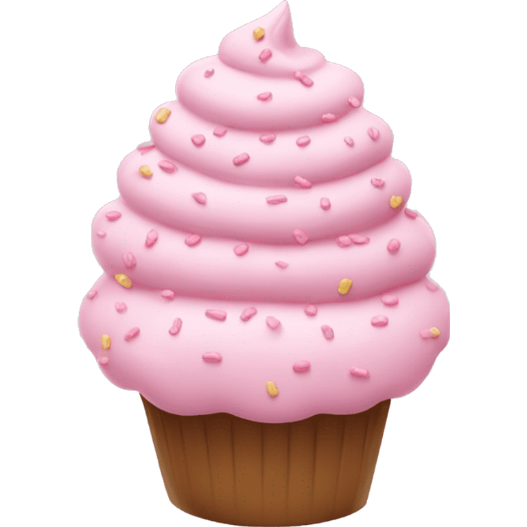 Light pink cupcakes sprinkles emoji