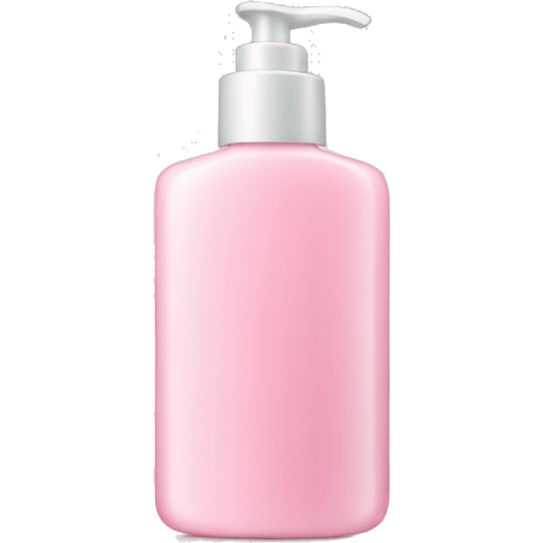 Light pink lotion bottle emoji