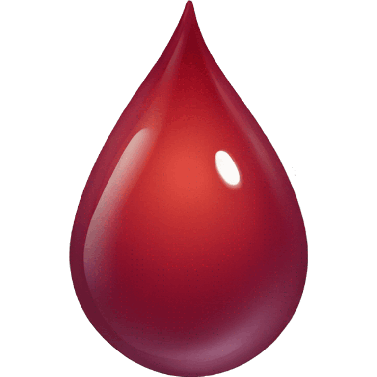 red droplet emoji