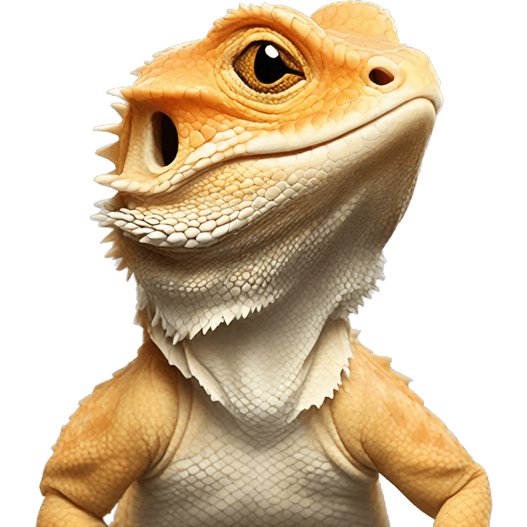 a bearded dragon  emoji