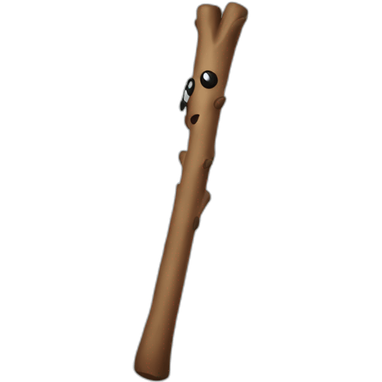 Stick emoji