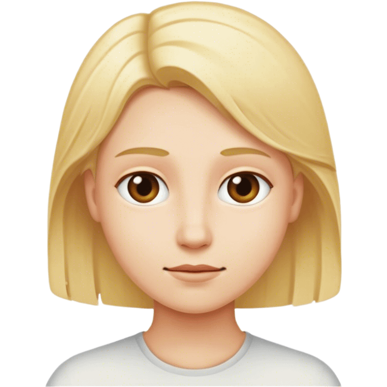 Blond emoji