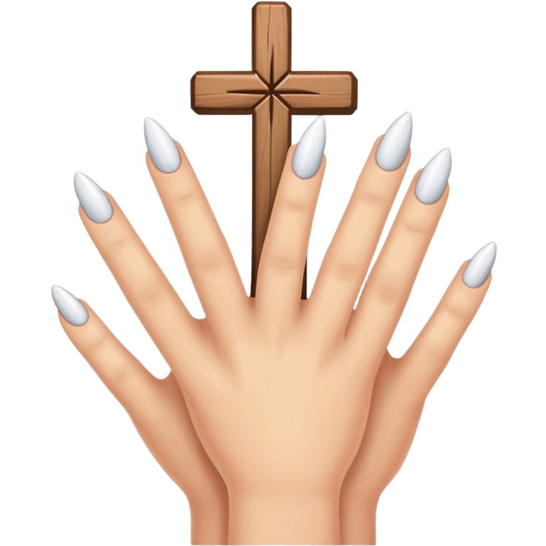 Nails from the cross emoji