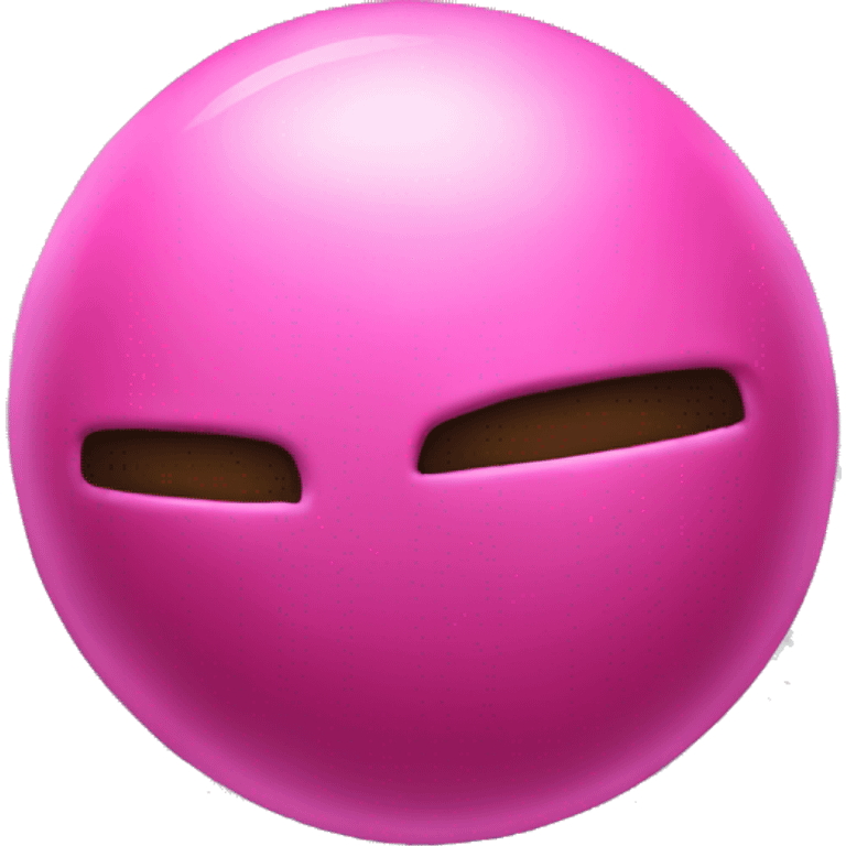 pink bomb  emoji