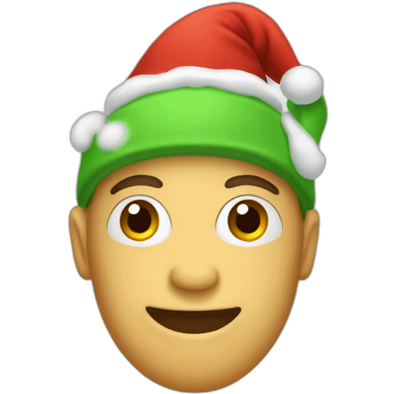 Christmas hat emoji