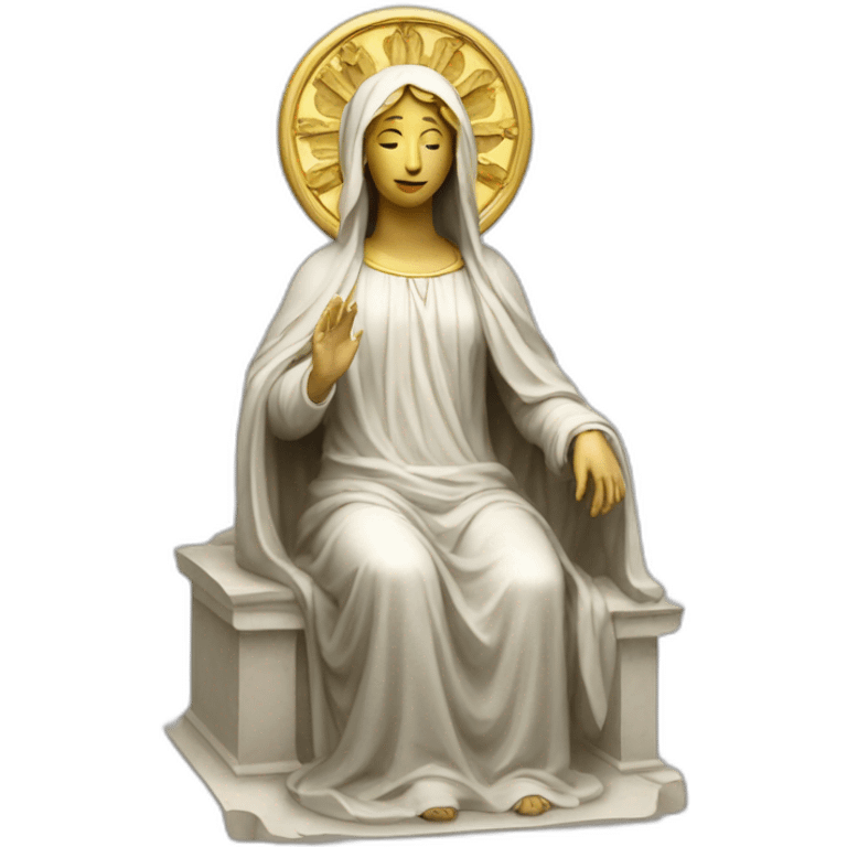 Vierge monumentale m emoji