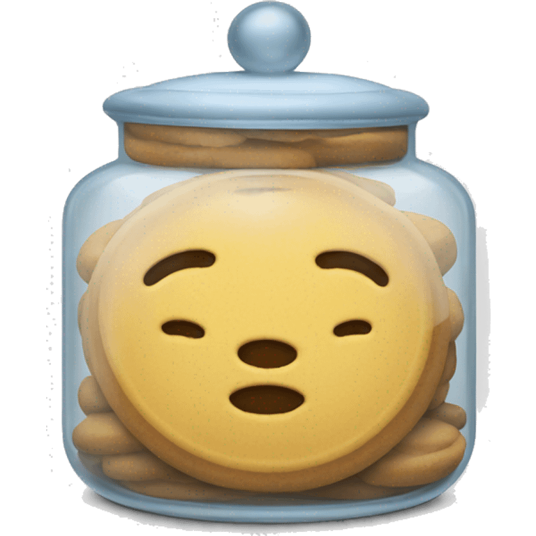 glass cookie jar emoji