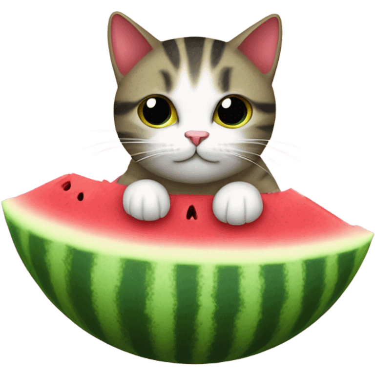 Melon cat emoji