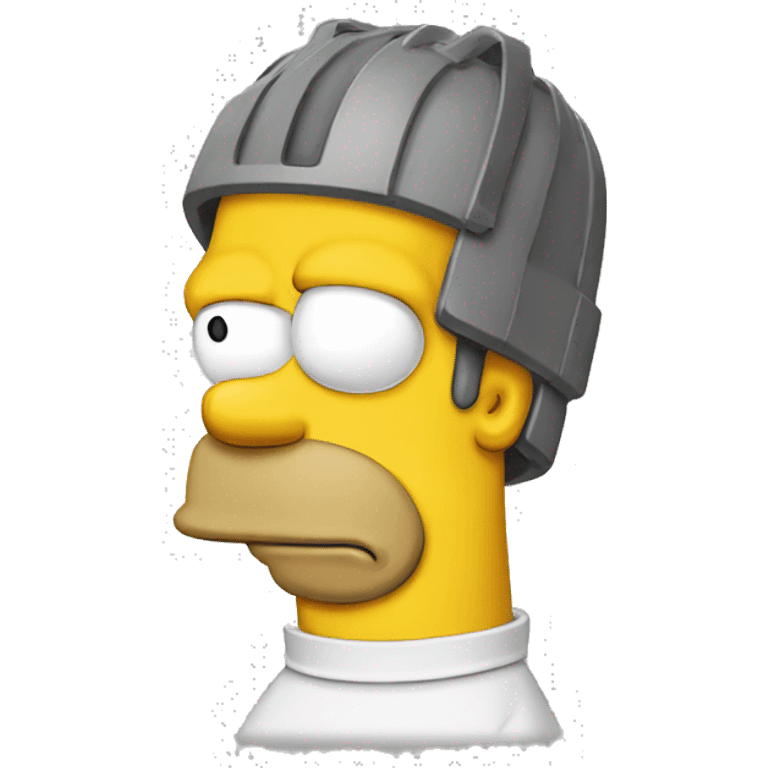 Homer Simpson choqué emoji