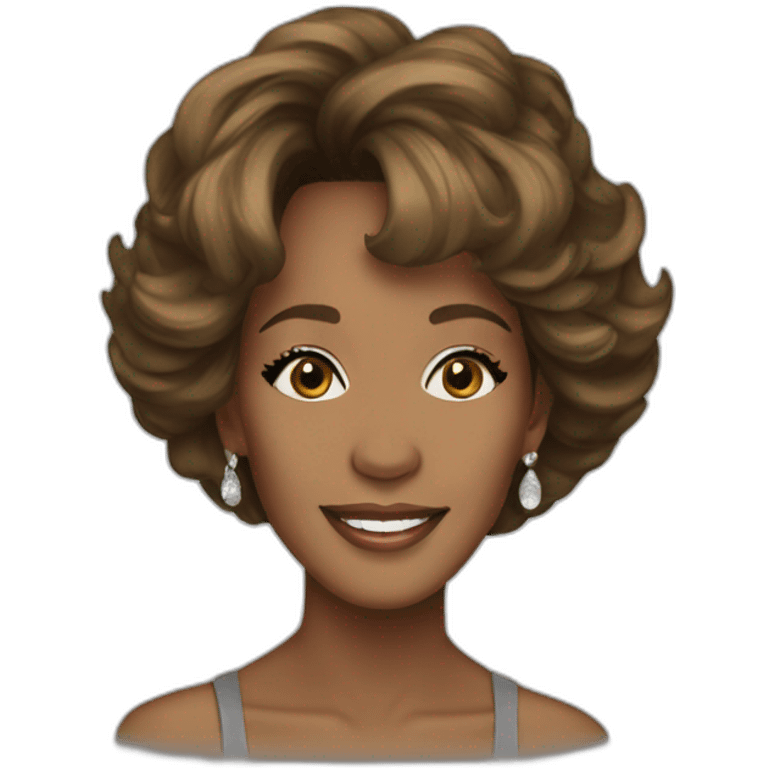 whitney houston emoji