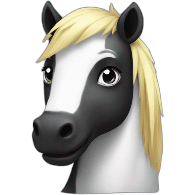 Pony panda emoji