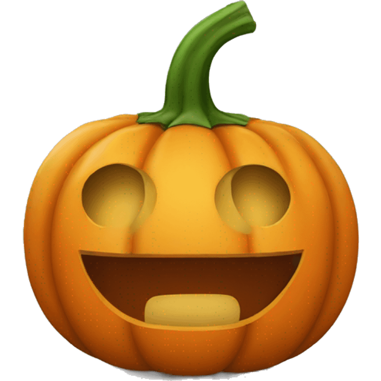 Pumpkin vegetable emoji