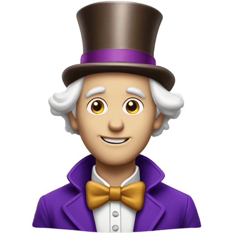 Willy wonka white skin  emoji