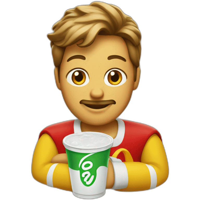 McDonald’s Sprite emoji