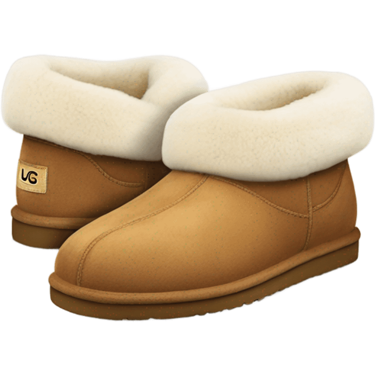 UGG slippers  emoji