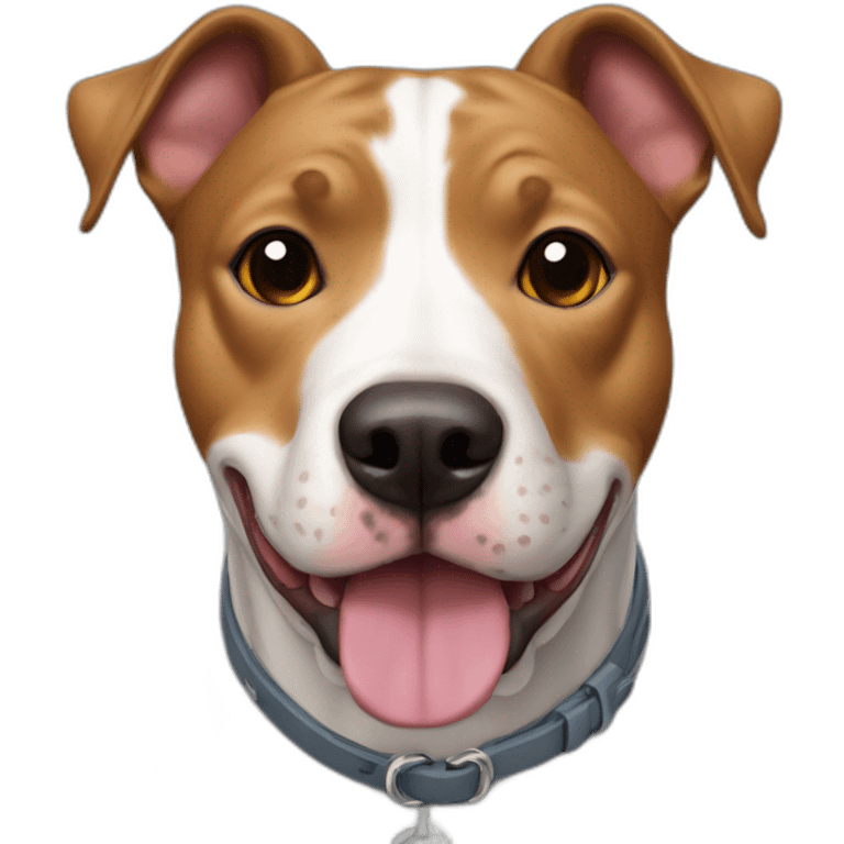  heeler pit bull mix  emoji