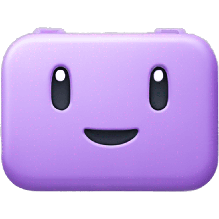 Pastel purple Nintendo switch  emoji