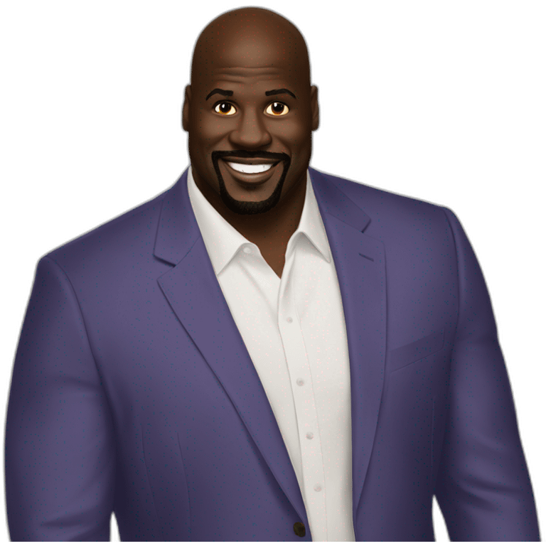 SHAQ ALSO DID IT emoji