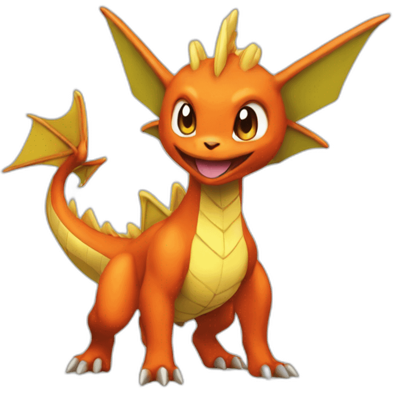 Dracofeu pokémon emoji