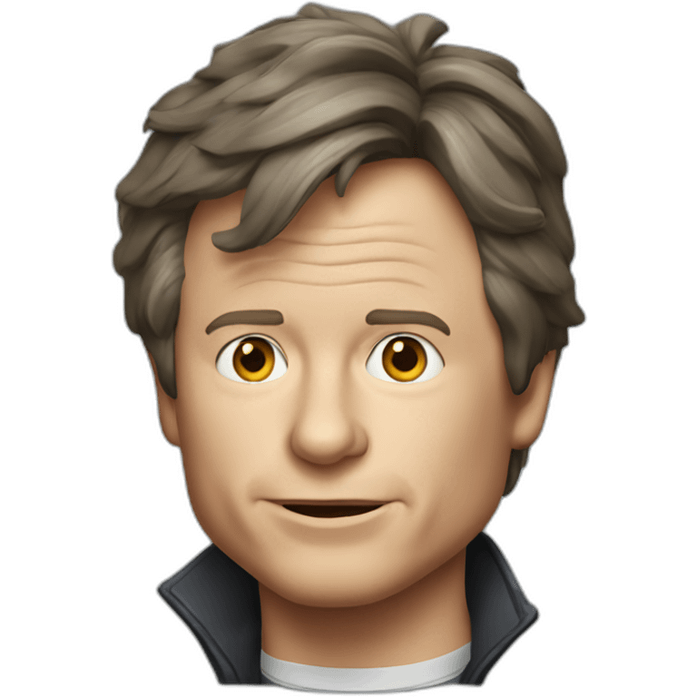 Michael j fox emoji