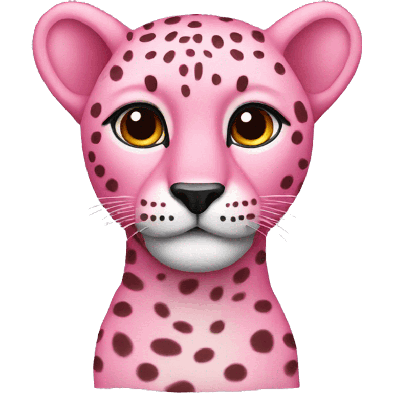 pink chettah emoji