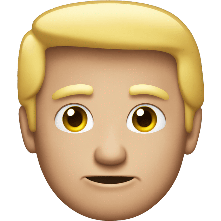 Donald trump with abs emoji