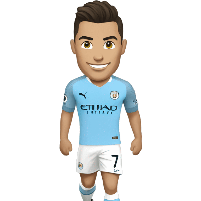 Cristiano Ronaldo in Manchester city emoji