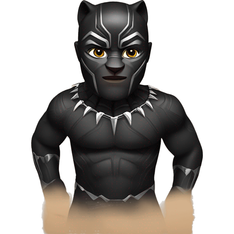 The Black Panther emoji