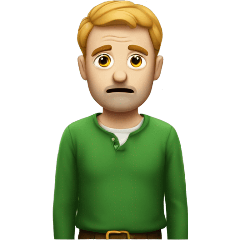 irish sad man emoji