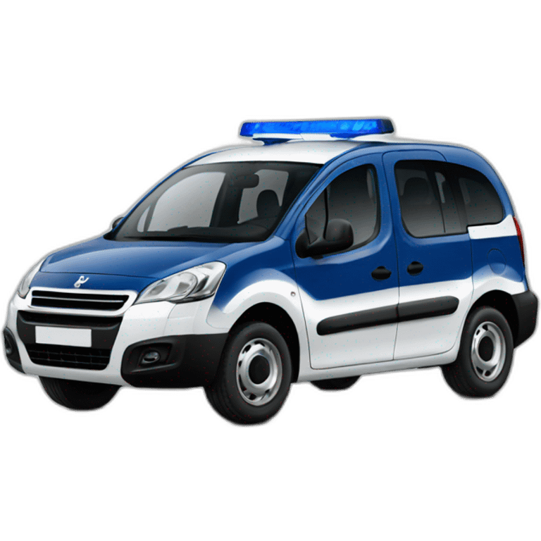 Peugeot-partner police emoji