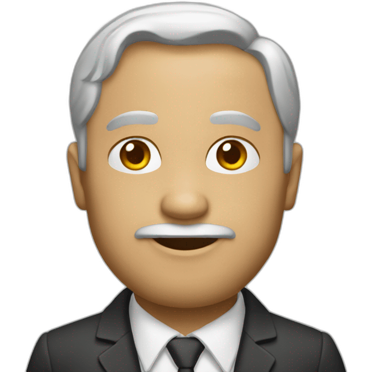 un homme élegant emoji