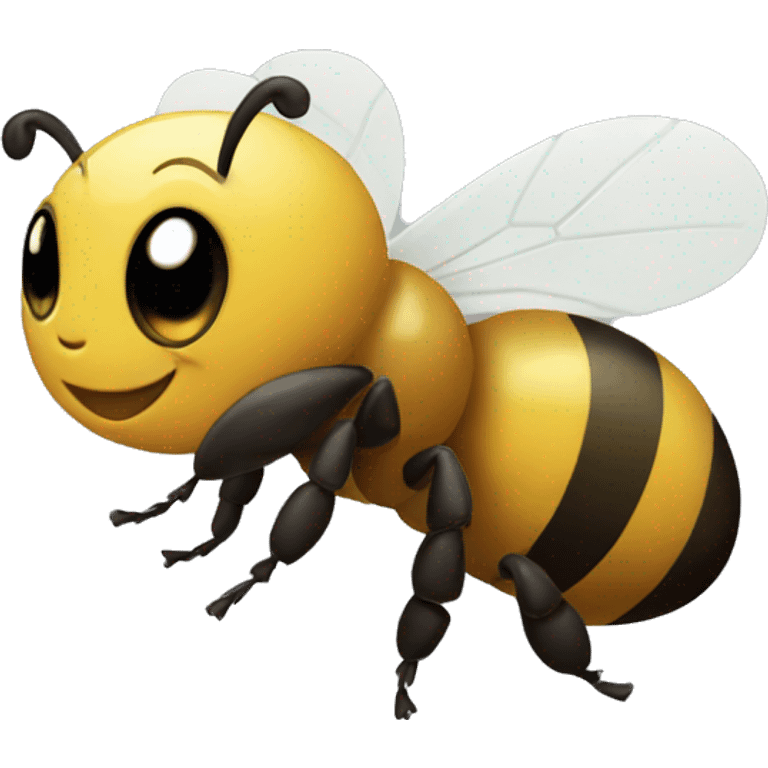 Bee smiling  emoji