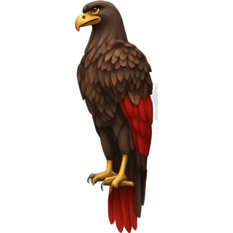 Albanais rouge aigle 🇦🇱 emoji