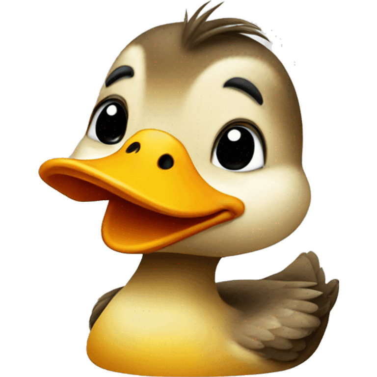 cute duck emoji