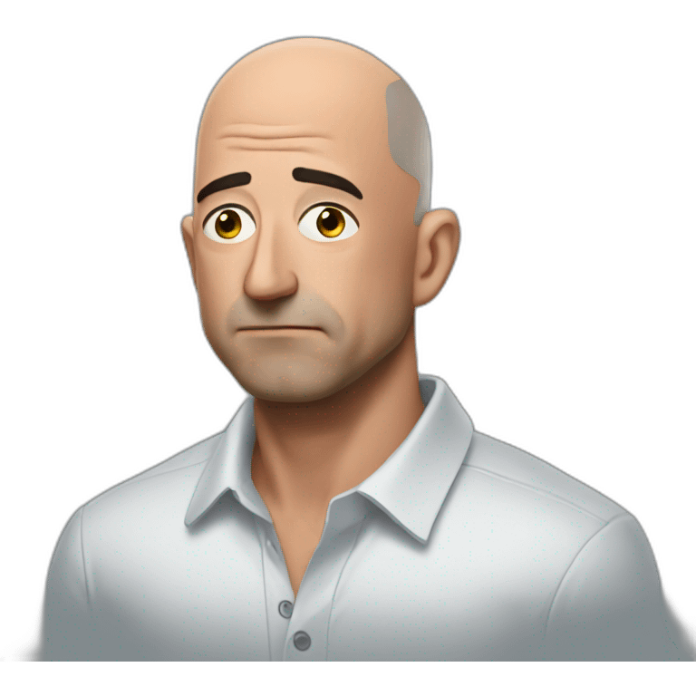 Jeff bezos sad emoji