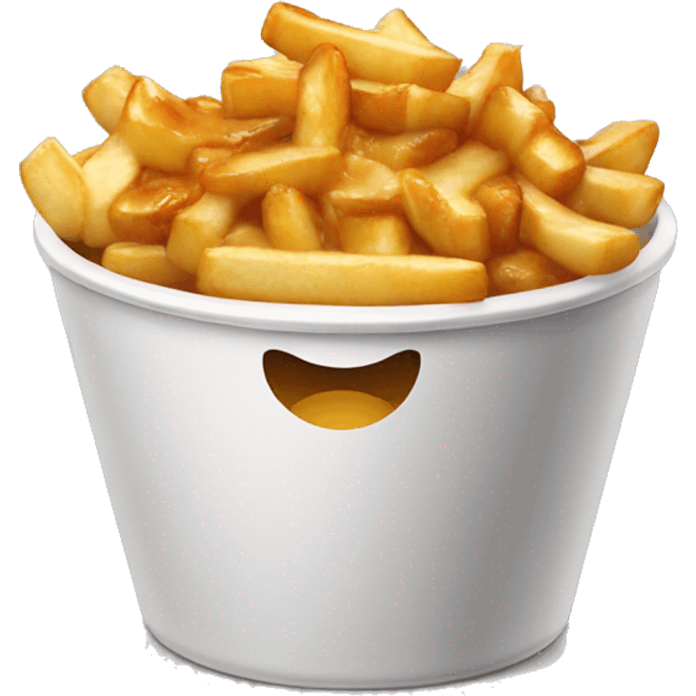 poutine  qui mange des poudines emoji