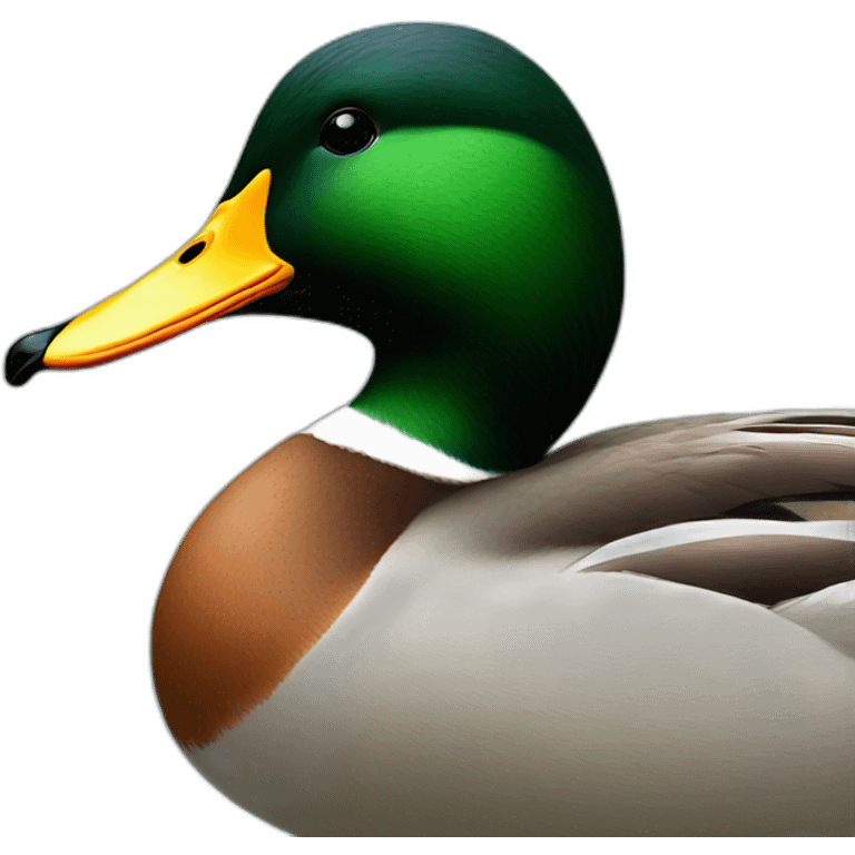 Mallard duck emoji