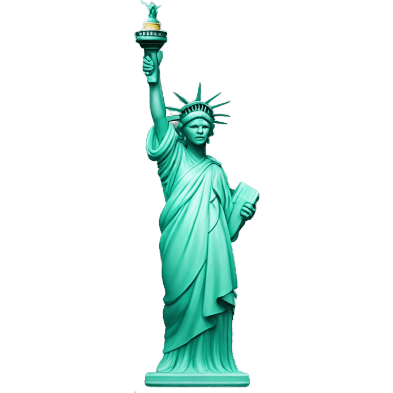 Statue of liberty dancing emoji