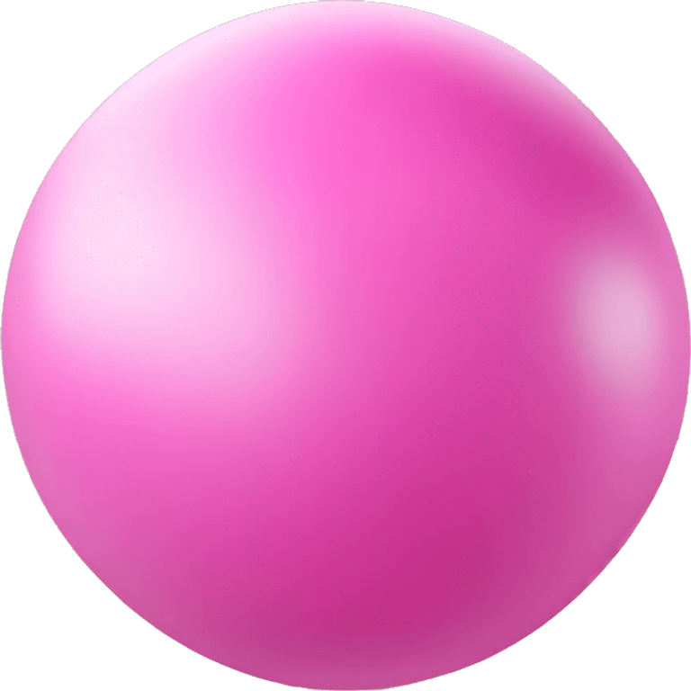 pilates ball pink  emoji